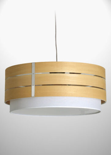 Colgante Solana Madera doble piso